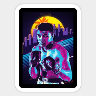 muhammad ali Sticker